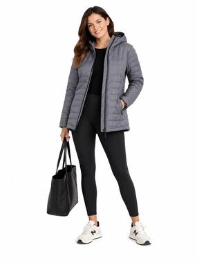 Michael Kors Gray Quilted Jacket